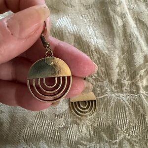 💗Gold-Tone Geometric Drop Earrings - 💗= 10 for $20 bundle